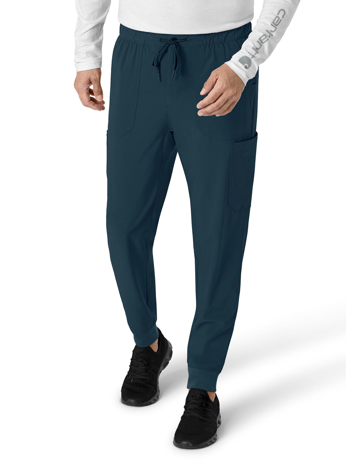 Men's Seven-Pocket Jogger Scrub Pant - C56310 - Navy