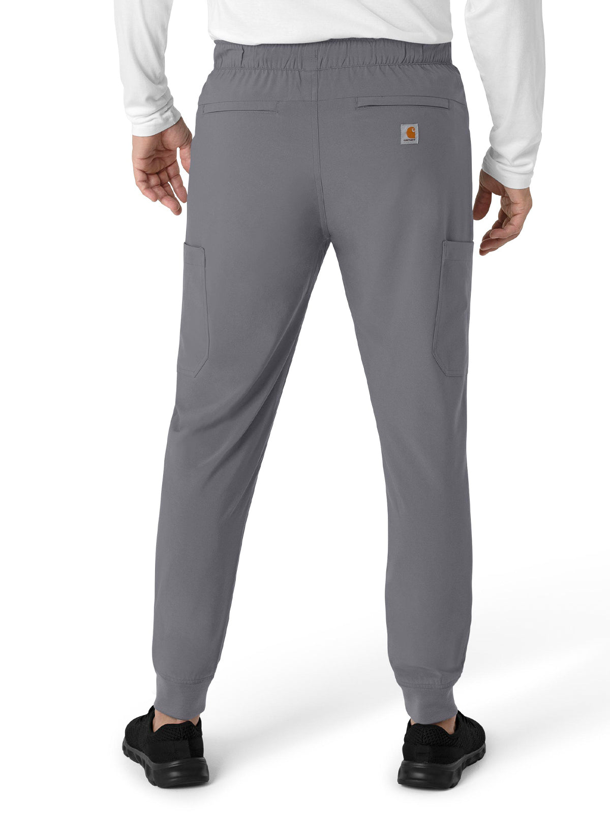 Men's Seven-Pocket Jogger Scrub Pant - C56310 - Pewter