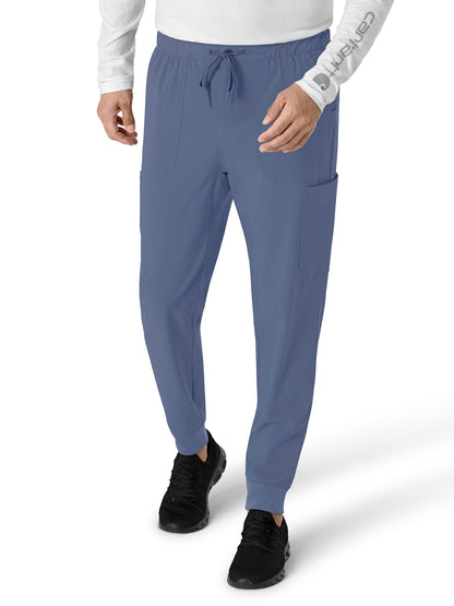 Men's Seven-Pocket Jogger Scrub Pant - C56310 - Riverside