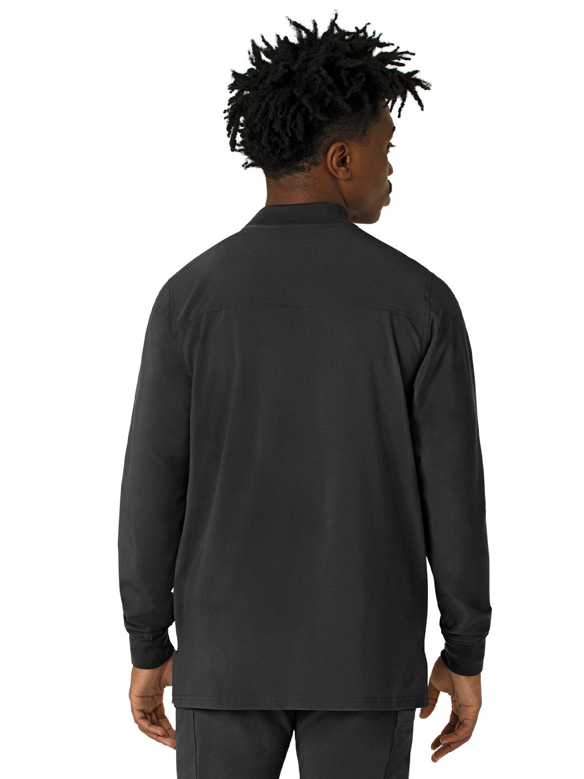 Men's Modern Fit Shirt Jacket - C86210 - Black