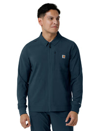 Men's Six-Pocket Lightweight Scrub Jacket - C86310 - Navy