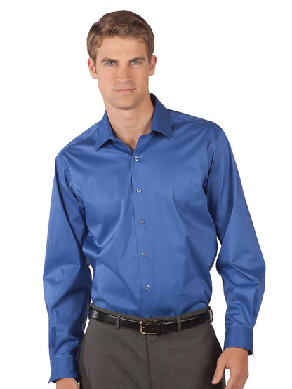Men's Pocketless Comfort Stretch Shirt - 1033 - French Blue