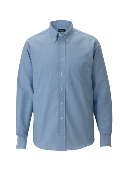 Men's Easy Care Oxford Long Sleeve Shirt - 1077 - Blue