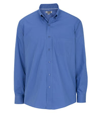Men's Lightweight Long Sleeve Poplin Shirt - 1295 - French Blue