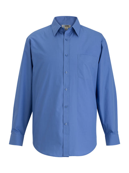 Men's 1-Pocket Essential Broadcloth Shirt - 1354 - French Blue