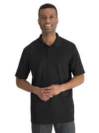 Men's Mini Pique Snag-Proof Polo - 1507 - Black
