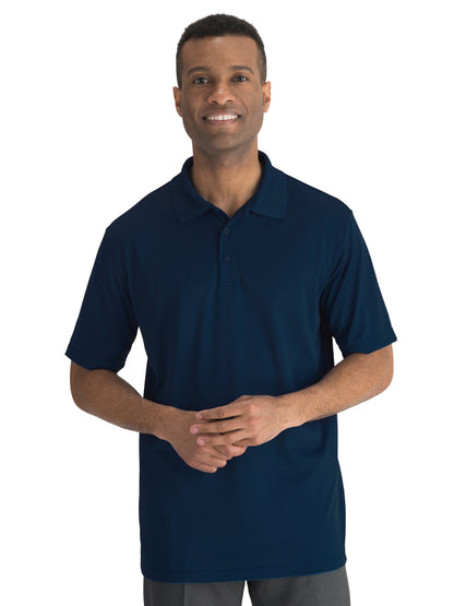 Men's Mini Pique Snag-Proof Polo - 1507 - Bright Navy