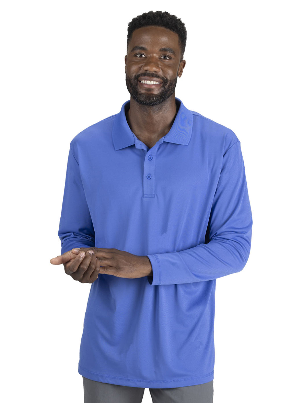 Unisex Pocketless Snag Proof Polo - 1527 - French Blue