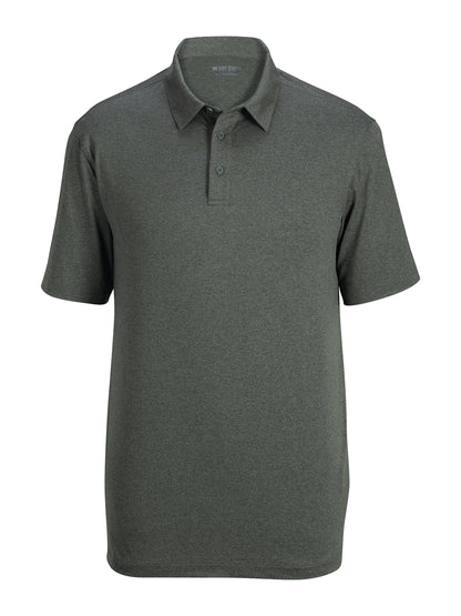 Men's Moisture Wicking Polo - 1592 - Olive Heather
