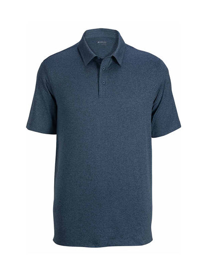 Men's Moisture Wicking Polo - 1592 - Navy Agate Heather