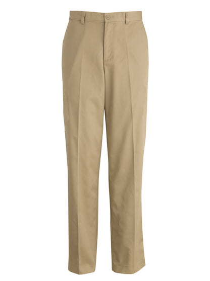 Men's Four-Pocket Chino Flat Front Pant - 2537 - Tan