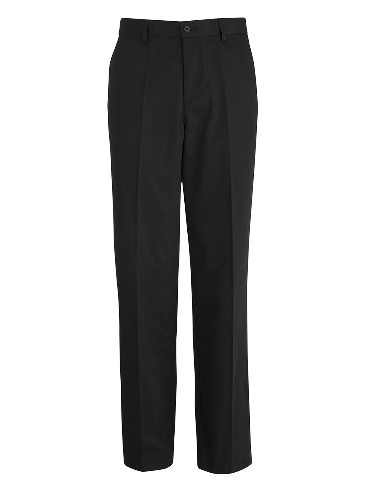 Men's Four-Pocket Chino Flat Front Pant - 2537 - Black