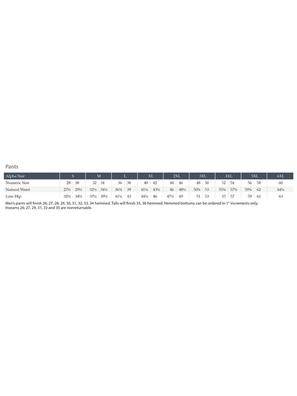 SIZECHART