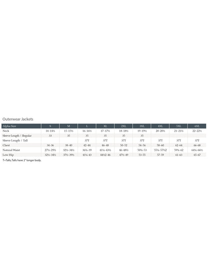 SIZECHART