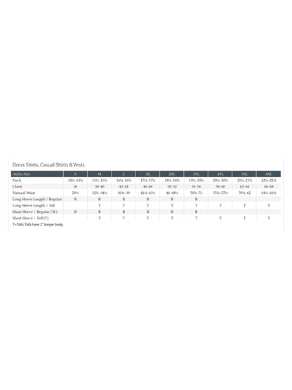 SIZECHART