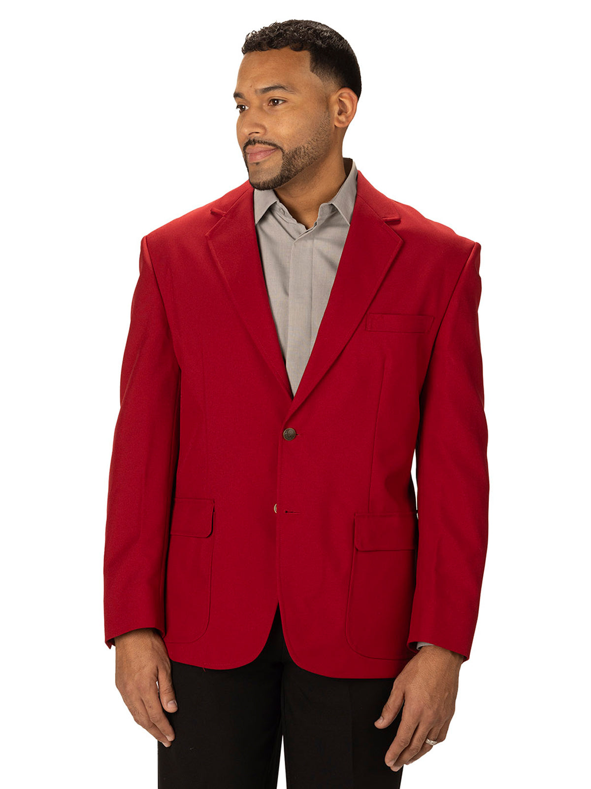 Men's 4-Pocket Traditional Blazer - 3500 - Red