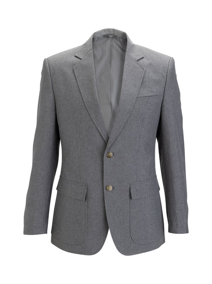 Men's 4-Pocket Traditional Blazer - 3500 - Heather Grey
