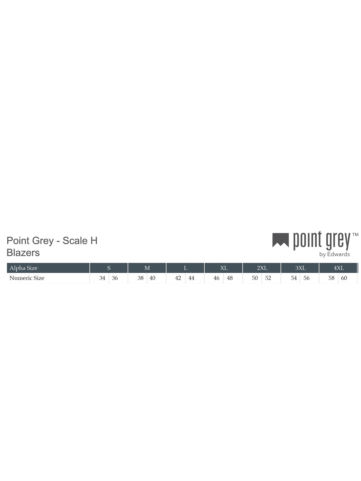 SIZECHART