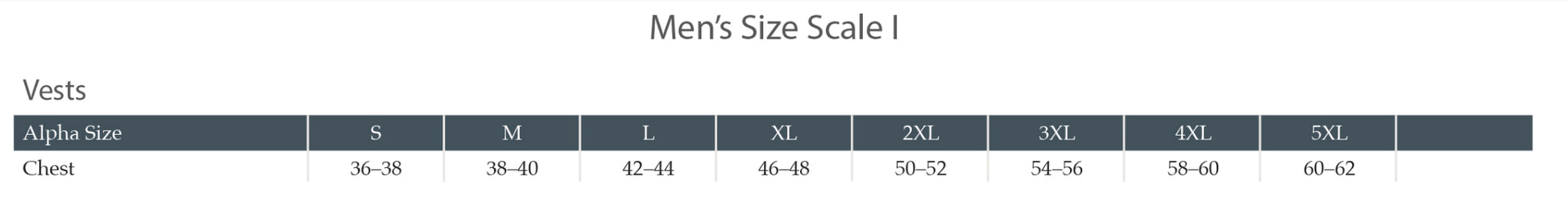 SIZECHART