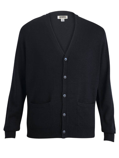 Unisex 2-Pocket Midweight Cardigan - 4350 - Navy
