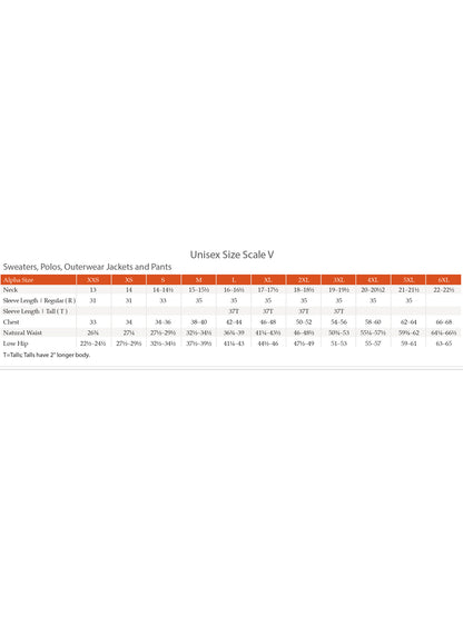 SIZECHART