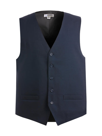 Men's Six-Pocket Polyester Vest - 4490 - Navy