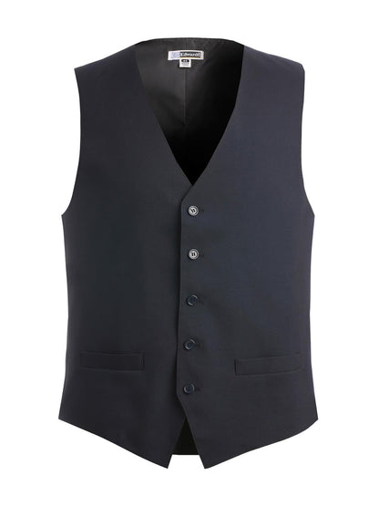 Men's Six-Pocket Polyester Vest - 4490 - Dark Navy