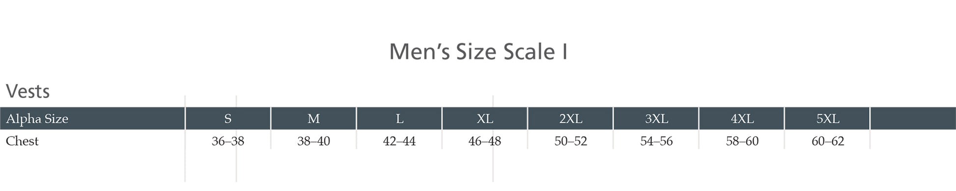 SIZECHART
