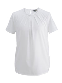 Women's Jewel Neck Shirt - 5224 - White