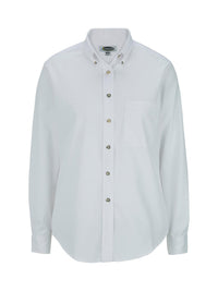 Women's One-Pocket Poplin-Long Sleeve - 5280 - White