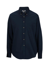 Women's One-Pocket Poplin-Long Sleeve - 5280 - Navy