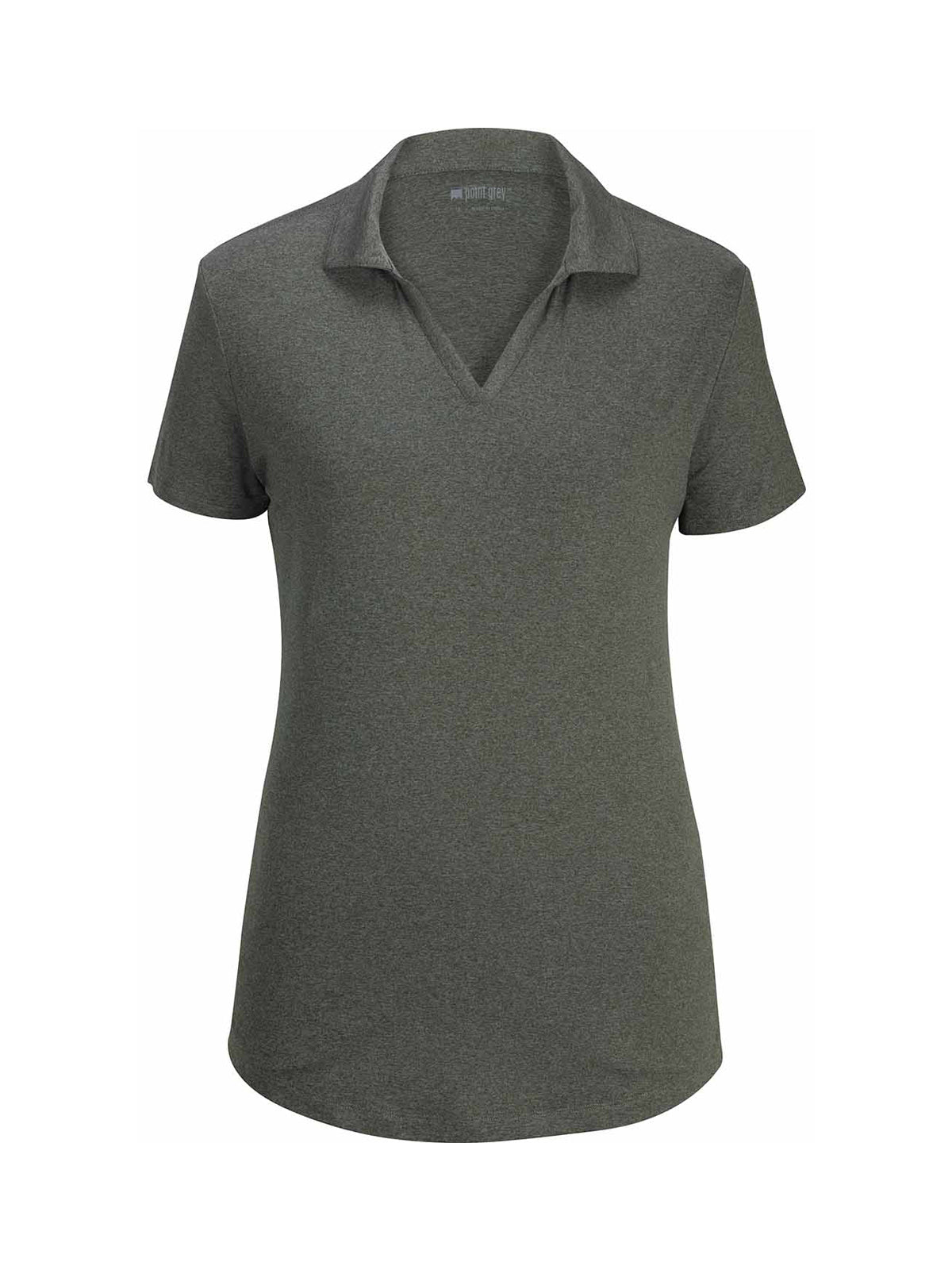 Women's Moisture Wicking Polo - 5592 - Olive Heather