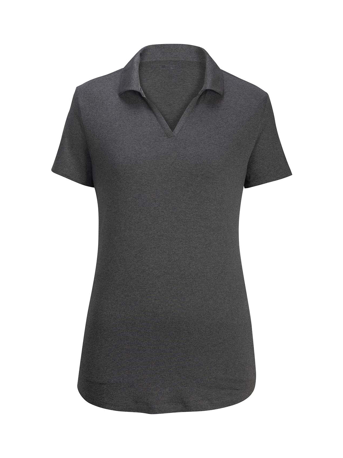 Women's Moisture Wicking Polo - 5592 - Forged Iron Heather