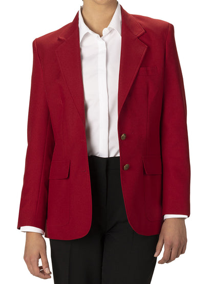 Women's 5-Pocket Traditional Blazer - 6500 - Red