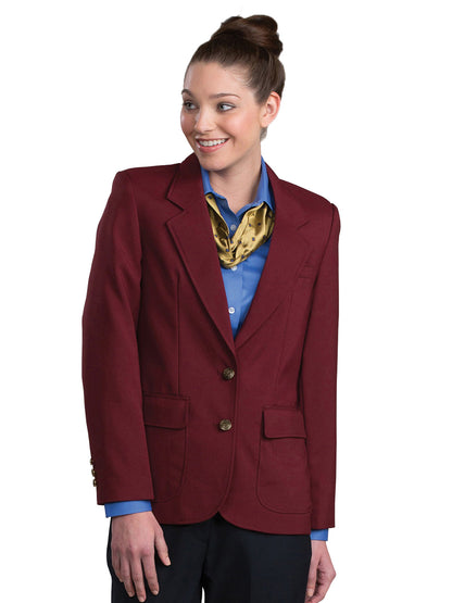 Women's 5-Pocket Traditional Blazer - 6500 - Burgundy