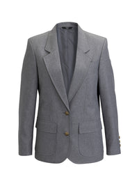 Women's 5-Pocket Traditional Blazer - 6500 - Heather Grey