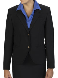 Women's Washable Blazer - 6505 - Black