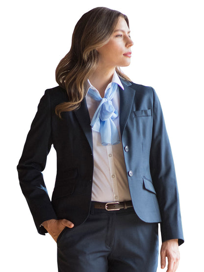 Women's Six Pocket Russel Suit Coat - 6530 - Navy Agate