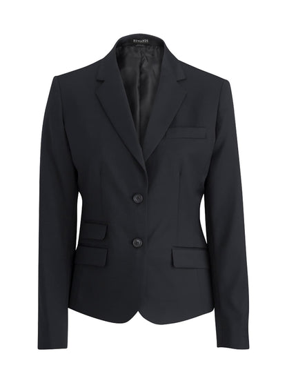 Women's Six Pocket Russel Suit Coat - 6530 - Black Onyx