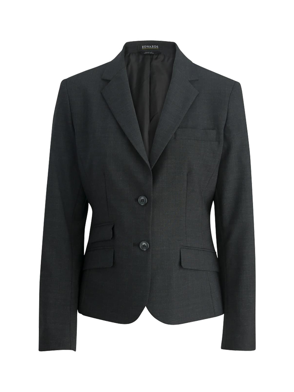 Women's Six Pocket Russel Suit Coat - 6530 - Charcoal Marl