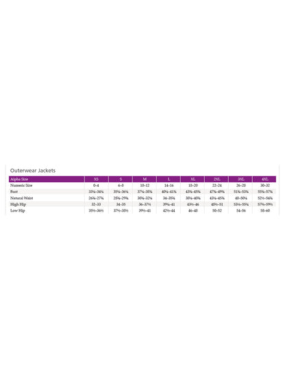 SIZECHART