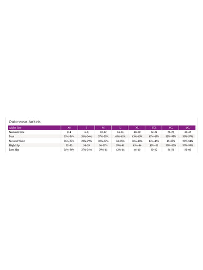 SIZECHART