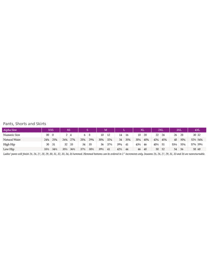 SIZECHART