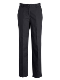 Women's Four-Pocket Chino Flat Front Pant - 8537 - Coal