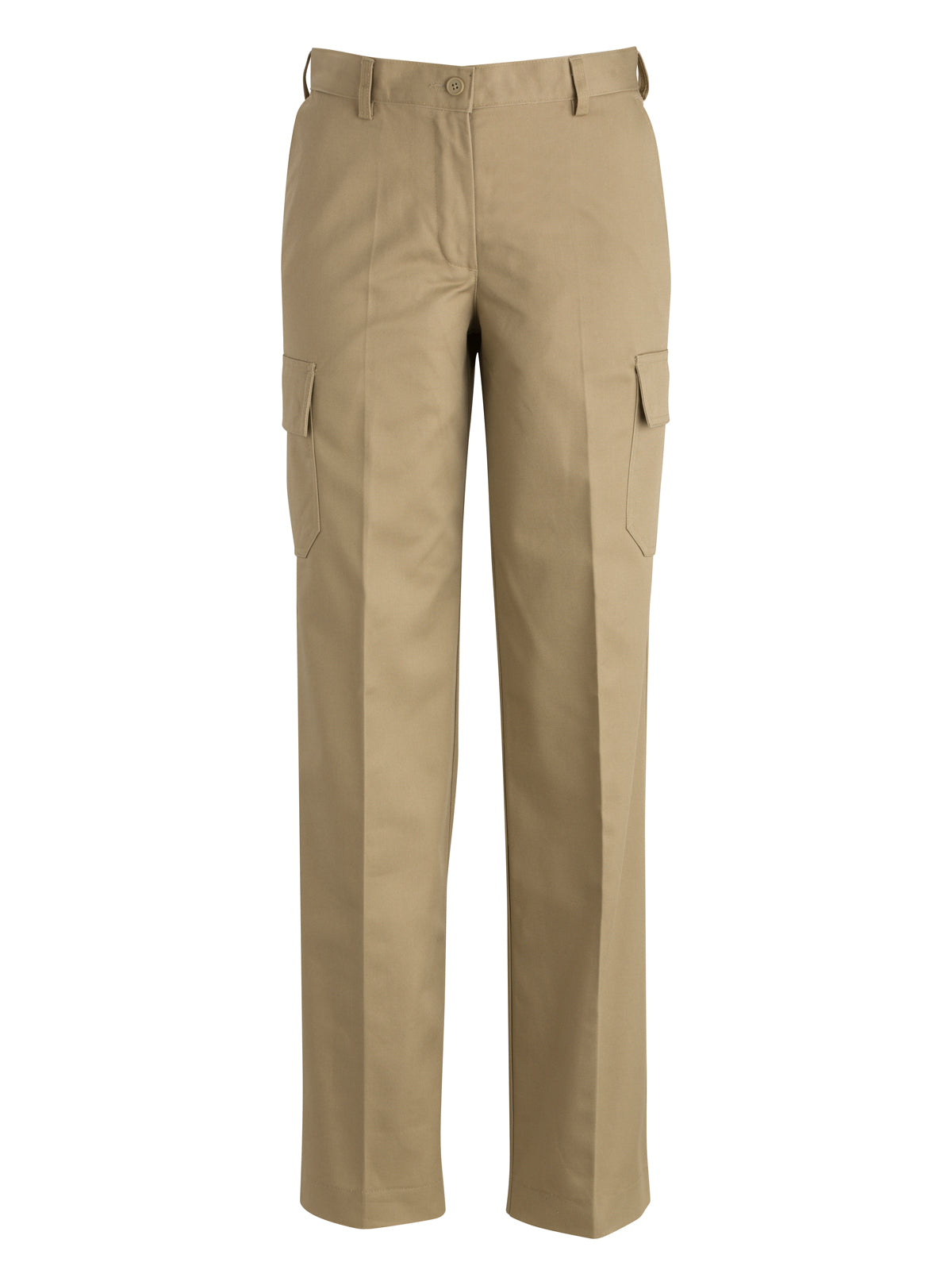 Women's Five-Pocket Utility Chino Cargo Pant - 8538 - Tan