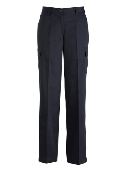 Women's Five-Pocket Utility Chino Cargo Pant - 8538 - Navy