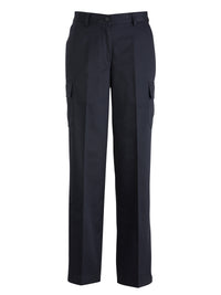 Women's Five-Pocket Utility Chino Cargo Pant - 8538 - Navy