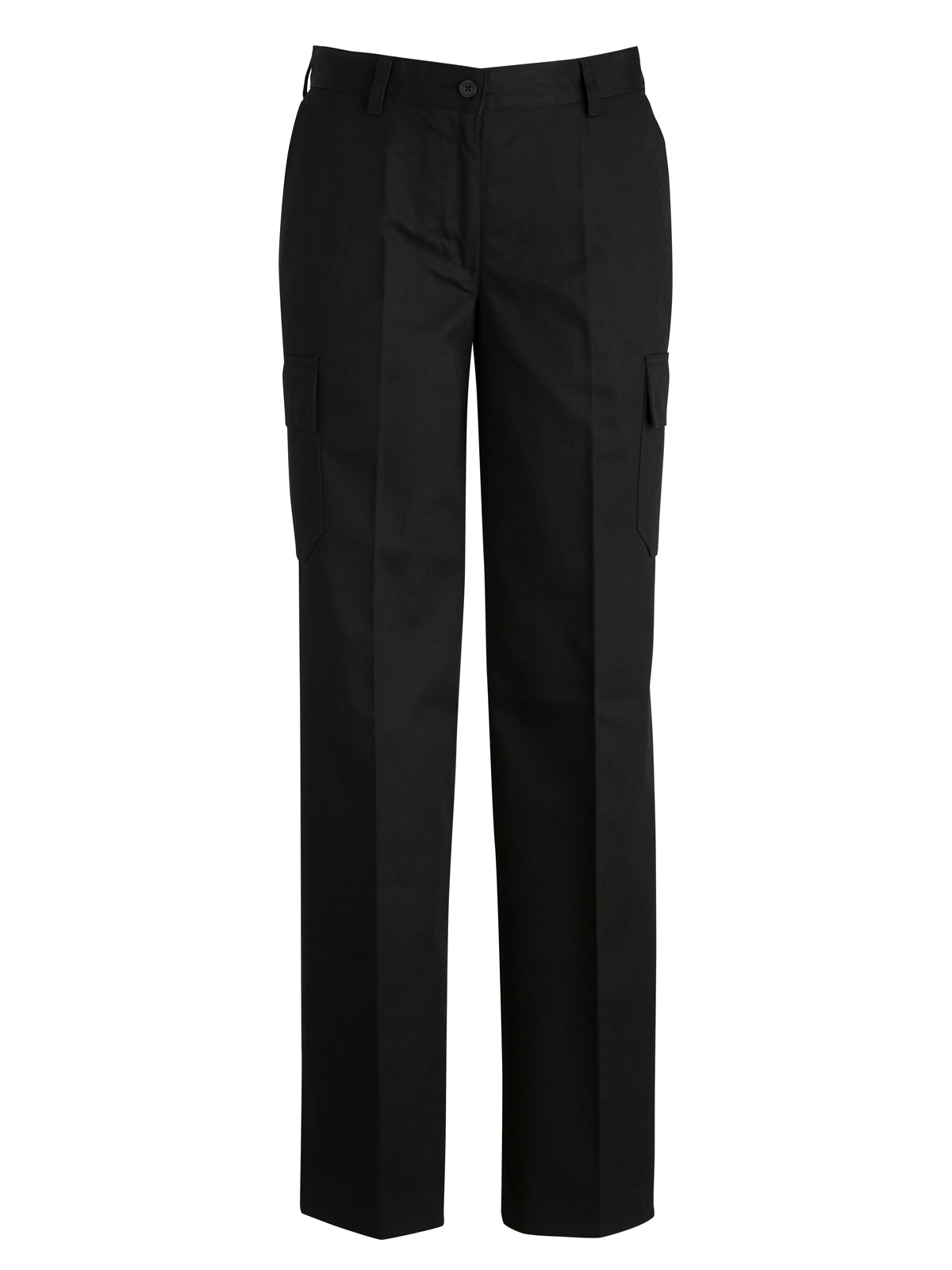 Women's Five-Pocket Utility Chino Cargo Pant - 8538 - Black