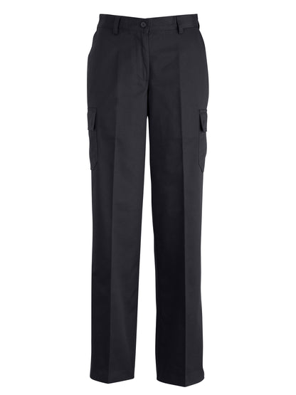 Women's Five-Pocket Utility Chino Cargo Pant - 8538 - Coal