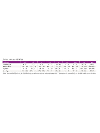 SIZECHART